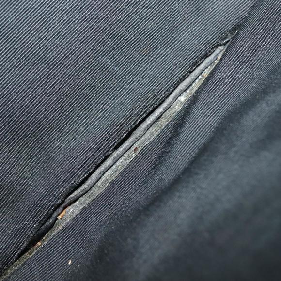 CHANEL Chain Tote Bag Canvas Black Gold CC Auth 142312 - Picture 11 of 16